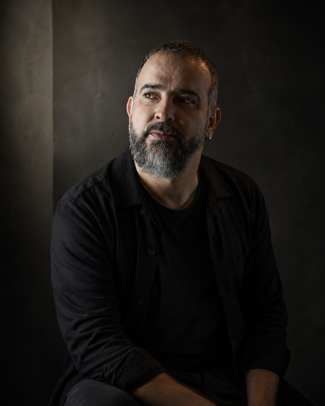 Retrato de Sidnei Caetano